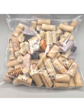 Assorted Bulk Wine Corks Crafting DIY Projects Mixed Materials 88 Pieces